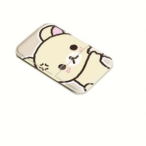 TEMU 쉬운 곰 커플 1거울 메이크업 거울 접이식 귀여운 Ins 고화질 미용 데스크탑 학생 기숙사 메이크업 거울 풀 패키지 방지