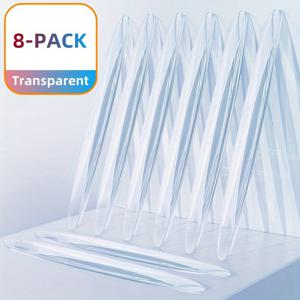 TEMU 8개입 범용 자동차 충돌 방지 스트립 - 스크래치 보호 필름, 차량 도어 및 미러 핸들용 - 후방 거울 보호 스트립 - 보이지 않는 차문 에지 가드