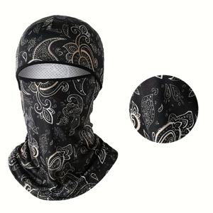 TEMU 통기성 좋은 폴리에스터 낚시 넥밴드 | 탄성, 세탁기 사용 가능, 스냅 잠금, 남녀 공용, 봄/가을 야외 사이클링에 적합, 90개 지역에서 사용 가능