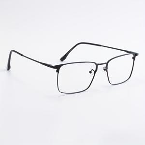 TEMU 남성용 라지 페이스 빈티지 레트로 오버사이즈 스퀘어 안경 - 두꺼운 프레임 비즈니스 & 데일리 착용, 편안한 핏의 대형 얼굴형을 위한 스타일리시 안경