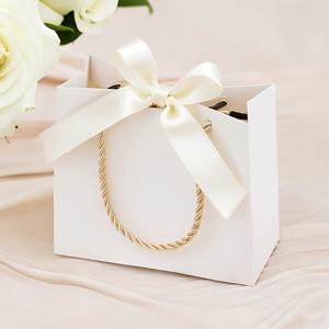 TEMU 20개입 - 리본이 달린 우아한 선물용 상자, 결혼식·생일·발렌타인데이·어버이날에 완벽한! 신부들의 친구와 함께하는 파티나 웨딩 기념품으로 딱!