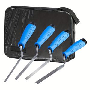 TEMU 4개 스테인리스 스틸 트로웰 세트 - 편안한 손잡이, 1/4