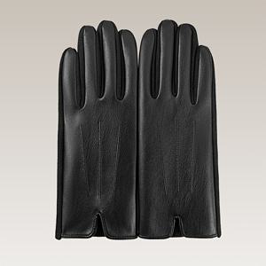 TEMU 여성용 PU 가죽 겨울 장갑 - 터치스크린 호환, 방풍 및 방한 기능, 우아한 블랙 골드 스티칭, 스키, 운전, 사이클링, 타기, 눈 및 활동에 적합한 탄력적 핏 - 사계절 사용 가능, 내구성 및 쉬운 관리 (세탁 불가) - 추가 보온을 위한 플리스 안감, 분리형 손가락 디자인, 캐주얼 및 정장 착용에 적합, 스타일리시하고 실용적