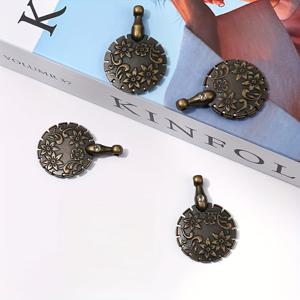 TEMU 골동품 청동 중국 스타일 실 커터 & 커터 도구 - 크로스 스티치, 자수, 재봉용 바늘 실 끼우기 가위 - 패브릭 & 실용 전통 패턴 디자인의 휴대용 수동 실 트리머