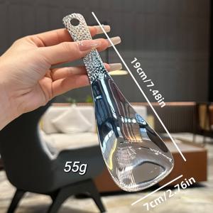 TEMU 스테인리스 스틸 쌀 스푼 - 우아한 질감 손잡이, 거울 마감, 내구성 및 쉬운 청소 현대 주방 도구, 가정 및 전문가용, 주방 용품, 세련된 디자인, 고품질 주방 도구, 다용도 주방 도구, 요리 애호가, 스타일리시 주방 도구, 튼튼한 구조, 쌀 스쿠퍼, 쌀 몰드, 쌀 조리 스푼, 스푼 세트|밥솥