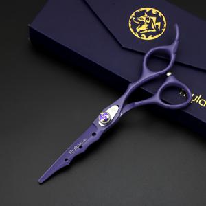 TEMU 일본산 (Thglacine) 440c 고품질 스틸 프로페셔널 헤어 가위 - 생생한 및 씬닝 가위, 초경량 블랙 파우치 포함, 남녀 긴 또는 짧은 헤어스타일을 위한 살롱 품질 액세서리, 모든 홈 바버를 위한 이상적인 선택, 헤어 스타일링 도구,세련된 디자인,날카로운 가위