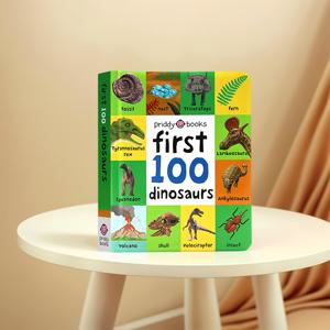 TEMU 처음 100개의 영어 단어 카드 책, 공룡 시리즈, 어휘력 향상 | 독서 보조, 독서자, 가족 학습, 취침 시간 학습, 취침 시간 필수품 | 상호 작용 학습 | 책 학습 | 시각 운동 | 언어 학습 책 | 생일 선물, 그림노트, 노트, 그림연습, 공책