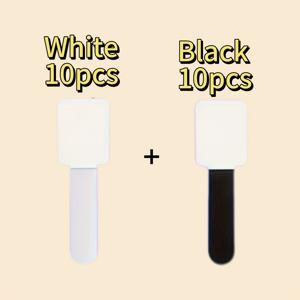 TEMU 20개입 고강도 자가 점착 케이블 타이 - 블랙 & 나일론 스트랩, 조절 가능한 후크 & 루프 클로저, 재사용 가능, 내구성