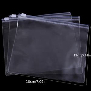 TEMU 10개 PVC 주얼리 보관 가방 (지퍼 잠금) - 반지, 귀걸이, 목걸이, 팔찌, 펜던트 등을 위한 투명 정리함 - 방진 및 안전, 주얼리 보관 정리함, 주얼리 보관, 반지 보관, 귀걸이 보관, 주얼리 정리함, 팔찌 보관, 투명 보관, 펜던트 보관, 목걸이 보관