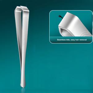 TEMU 헤비듀티 스테인리스 스틸 와이드 조 트위저 - 수염 정리 및 콧수염 관리용 전문 무통 제모 도구, 두꺼운 팁, 눈썹/몸털 클램핑, 남성용 얼굴 털 관리 내구성 트위저 (정밀 그립)