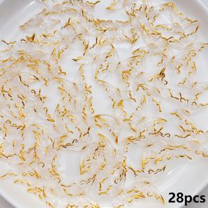 TEMU 28개 아크릴 나비 비즈, 직선 구멍 | 팔찌, 키링, 헤어 액세서리 등 공예품 제작에 적합 | 크리스마스, 휴일, 축제를 위한 수제 비즈 선물로 이상적 | 공예 애호가 및 소매업자에게 널리 선택됨