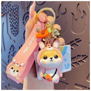 TEMU 남여공용 키링 십이지신 시바견 큐티 캐릭터 커플 가방걸이 메탈키링 생일선물 멀티 SLIM GIRL 슬림소녀