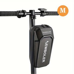 TEMU NEWBOLER 빠른 분해 및 설치 스쿠터 백, 전기 스케이트보드 & 자전거용 대용량 프론트 행잉 스토리지, 내구성 있는 EVA+PU 소재