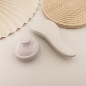 TEMU 2개 실리콘 샴푸 브러쉬 세트 - 두피 마사지 & 머리 세척용 나일론 브리슬, 모든 머리 유형용 ABS 핸들