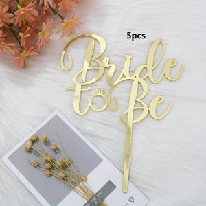 TEMU 5개 우아한 골드 