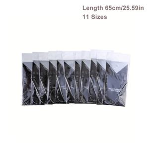 TEMU 11개/세트 스테인리스 원형 뜨개질 나사 핀 도구 짜임 나사 수제품 뜨개질 키트 DIY 공예 가정 텍스틸 80cm/31.5in 65cm/25.59in 43cm/16.93in 선택적, 생일 추수 감사절 할로윈 크리스마스 새해 데이 어머니의 날 및 학교 시즌 선물