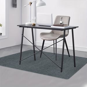 TEMU 경사진 바닥용 미끄럼 방지 사무실 의자 매트 - 쉬운 청소, 강화된 접착 백킹이 있는 안티-컬링 데스크 카펫 - 가구 보호 및 스크래치 방지 - 홈 데코 및 공부방에 완벽함