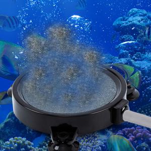 TEMU 10갤런 수족관 산소 분산 돌 - 무음 비전기 PVC 버블 디스크, 배터리 필요 없음, 물 순환 및 수생 식물 성장 향상, 어항용 산소 펌프