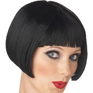 TEMU 여성용 바비 헤어, 앞머리가 있는 짧은 직선 애니메이션 코스플레이 wig, 파티용 플랫 앞머지, 할로윈, 추수감사절, 크리스마스, 데이, 음악제, 어깨 길이 의상 wig