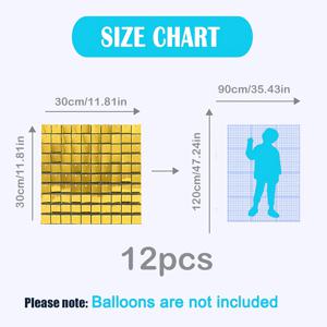 TEMU 골든 글리터 벽 배경 시퀸 패널 글리터 패널 사진 배경 생일 발렌타인데이 기념일 파티 장식 합성 보석 파티 데코