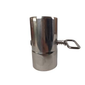 TEMU 1개, 레귤레이터가 있는 스테인리스 캠핑 난로 튜브, 굴뚝 연기 튜브, 목재 난로 연기 방지 튜브 및 히터 연기 튜브, 야외 목재 난로 및 야외 여행용 스토브 액세서리에 적합