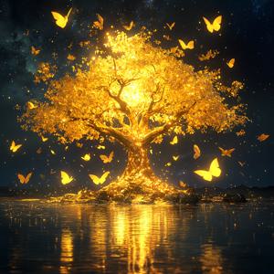 TEMU 초보자를 위한 1개 대형 무테 라운드 페인팅 키트, 생명의 나무 골든, 40x40cm/15.7x15.7인치 5D 스퀘어 로마스 풀 드릴 아트 DIY 보석 벽 장식 선물