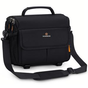 TEMU NUBILY DSLR SLR 미러리스 카메라용 카메라 백, 사진작가용 소형 슬링백 삼각대 홀더 포함 컴팩트 크로스바디 카메라 케이스|슬링백