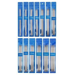 TEMU 52개 이중 포인팅 크로셰 후크 세트, 1.5mm-5.0mm 스테인레스 스틸, DIY 뜨개질 및 크로셰 프로젝트에 이상적 - 모자, 스카프, 양말 등에 완벽, 크래프팅 필수품 | 금속 마감 | 내구성 있는 크래프팅 도구, 크로셰 후크