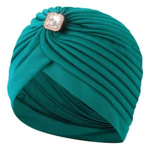 TEMU 여성용 스타일리시한 단색 투르반 1개 - 가벼움, 폴리에스터, 노스이즈 디자인, 일상적인 사용에 적합, 다양한 색상으로 제공, 일상적인 머리장식 | 스타일리시한 머리장식 | 가벼운 머리장식