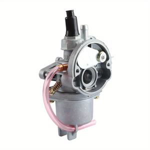 TEMU 포켓 바이크 47cc/49cc 2행정 엔진 기화기 - 헤비 듀티 금속 구조, 조절 가능한 기화기가 있는 2행정 기화기, 미니 쿼드 ATV, 디트 바이크, 미니모토, 고카트, 버기, 오토바이용 - 대부분의 포켓 바이크와 호환 가능