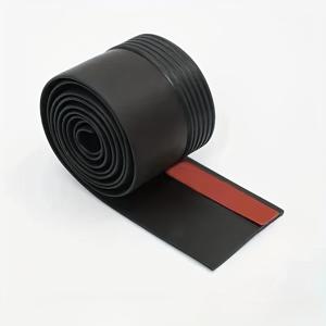 TEMU 실리콘 도어 씰 스트립, 방풍 및 방수 문 밀봉재, 문 간격 필러