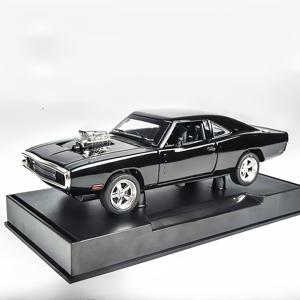 TEMU 자동차 대시보드 장식 1개 합금 머슬카 모델 크롬 배기 팁 & 블랙 마감 - 고품질 수집용 자동차 장식, 세부 내부/외부 디자인, 내구성 있는 합금 구조, 홈/오피스 디스플레이, 자동차 애호가 선물, 매끄러운 광택 마감, 크리스마스 선물