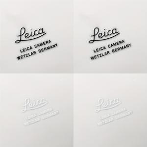 TEMU 라이카 스티커, UV 전사 데칼, 고품질 및 스크래치 방지, 접착식 디자인. 라이카 Q2, Q3, M240, M7, M9, M10, M11 모델 호환 가능. 실버 바디에 블랙 텍스트, 블랙 바디에 화이트 텍스트. 두 가지 스타일 제공, 제거 시 잔여물 없음, 강력한 접착력