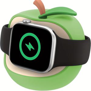 TEMU 애플워치 호환 충전기 스탠드 베이스 한 팩, 휴대용 아이워치 충전기, 울트라2/울트라/10/9/8/7/6/5/4/3/2/1/SE (49mm, 46mm, 45mm, 44mm, 42mm, 41mm, 38mm)|스마트워치