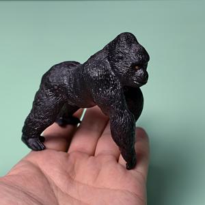 TEMU 동물 피규어, 침팬지 모델, 4발 화분 정원 수족관 식물 장식품, 창의적인 데스크탑 동물 조각상 – 크리스마스, 할로윈 또는 추수감사절 선물로 완벽한 친구와 동창생을 위한 홈 오피스 데코