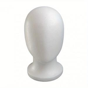 TEMU 1개 전문 메이크업 마네킹 헤드 - 안정적인 베이스, 가벼운 폼 소재, 살롱/홈/학교용 위그 스탠드 - 메이크업 , 코스프레, 헤어스타일 연습에 이상적, 무독성 & 세척 쉬움, 다목적 스타일링, 매끄러운 표면, 코스프레 애호가를 위한 훈련 도구