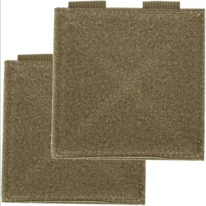 TEMU 몰리 패치 패널, 2개입 후크 & 루프 어댑터 패널, MOLLE E 액세서리 플레이트용 (조끼/백팩), 전술장비 부품, 배낭 커스터마이징, 내구성 있는 패널, 모듈러 디자인, 견고한 제작, 강화된 재봉틀, Molle 호환, 후크&루프 패널, 전술장비 사용자, 탐험가