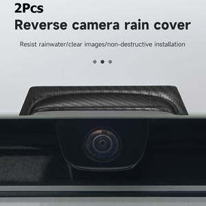 TEMU 2개 세트 범용 자동차 후방 거울 비 커버, 차량 카메라 비 보호대, 재미있는 차량 외부 장식, 설치 및 제거 용이, 잔여물 없는 투명 디자인, 후방 거울 장식 및 날씨 보호에 적합, 고급 질감, 차량 액세서리, 비오는 날 더 선명한 사용, 안전 이중, ABS 소재, 다양한 색상 가능