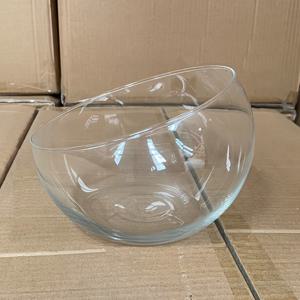 TEMU 노르딕 슬로우 피더 고양이 그릇 - 넓은 입구 디자인으로 천천히 먹기, 튼튼한 유리 재질과 방수 가장자리로 소화 및 구강 건강 촉진, 현대적인 투명 펫 급식 솔루션, 편안한 식사용 곡선형 디자인의 우아하고 실용적인 고양이 사료 그릇