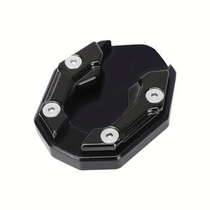 TEMU 알루미늄 합금 킥스탠드 사이드 스탠드 연장 패드 확장판 - 야마하 NMAX AEROX155 Nvx155 XMAX 250 300 호환