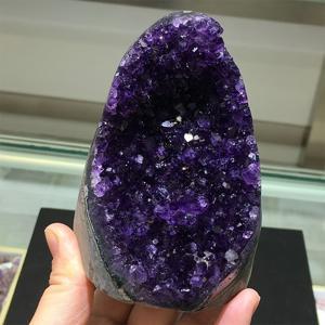 TEMU 천연 우루과이 암보이아스 클러스터 - 딥 퍼플에서 라벤더-퍼플 데코, 우루과이 혈관 홈, 사무실, 테이블 장식 - 우아한 형성, 생일, 집들이, 기념일 완벽한 선물 - 우루과이 콜