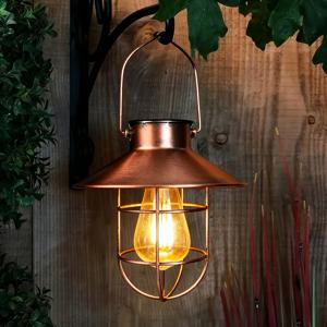 TEMU IP65 야외 태양광 매달린 랜턴 - 에디슨 전구 펜던트 조명, 따뜻한 빛, 태양광 정원 조명, 내구성 있는 소재, 파티오, 캠핑, 잔디, 길, 현관, 정원, 데크에 적합 - 자동 켜기/끄기, 에너지 효율적인 조경 장식, 크리스마스 빈티지 선물, 축제 장식 조명