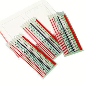 TEMU 160개 초미세 긴 줄자형 독서 마커 표시, 형광 색인 라벨이 있는 투명한 편리한 스티커 메모, 여러 번 사용 가능, 투명 스티커 메모, 형광 스티커 메모