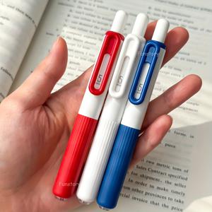 TEMU 3색 블랙 블루 레드 포켓펜 0.5mm IG 스타일 빠른 건조 젤펜 가볍고 휴대하기 쉬운, 노트테이킹 펜,휴대용 펜, 디자인,슬림 펜,미세한 팁 펜,가벼운 펜,리트랙터블 펜,파인 라이너 펜,사무직 근로자,