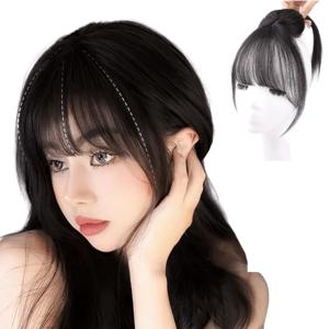 TEMU 터브화이 얼굴 작아보이는 시스루뱅 앞머리 가발