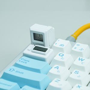 TEMU 미니 클래식 레트로 매킨토시 키 캡|키캡|키캡