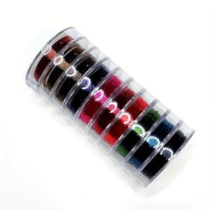 TEMU 2/10pcs 컬러 혼합 직경 0.3mm 구리 와이어/ 플라이 낚시 유혹 낚시 재료 미디그 라르브 니프 플라이 짓 재료