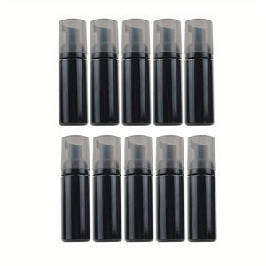 TEMU 10개입 50ml 블랙 폼 소프 디스펜서 - 핸드 세니타이저, 샴푸 등을 위한 여행용 PET 플라스틱 화장품 용기, 휴대용 샴푸 병 | 슬림한 디자인 | 쉬운 분사 노즐