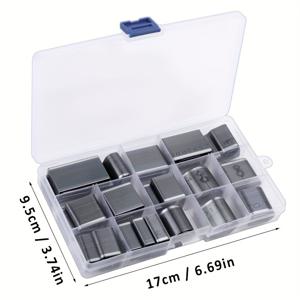 TEMU 벨트용 52가지 모양 스타일 인조 가죽 홀 펀치 도구, 다양한 모양의 중공 펀치 커터 도구, 인조 가죽 공예 도구, 인조 가죽 펀치 도구 세트 홀 펀치 커터, 인조 가죽 공예용 인조 가죽 펀치 도구