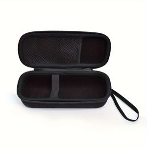 TEMU 자동차 타이어 공기 펌프 보관 가방 에어 쿠션 인플레이션 보물 수납 가방 EVA 하드 쉘 보관 가방 편리한 수납 및 야외 여행용 휴대용 지퍼 디자인(보관 상자만 포함)